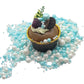 SE Si&Moos White and Light Blue Pearl Sprinkles for Cake Decorating Edible Cake Cookie Pearls Cupcake Decorations Baby Blue and White Sprinkles for Cake  Cupcake  Cookies Party Holiday Christmas Supplies 3.5 OZ