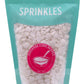 Ncs Pearl White Heart Edible Sprinkles, 8 Ounces