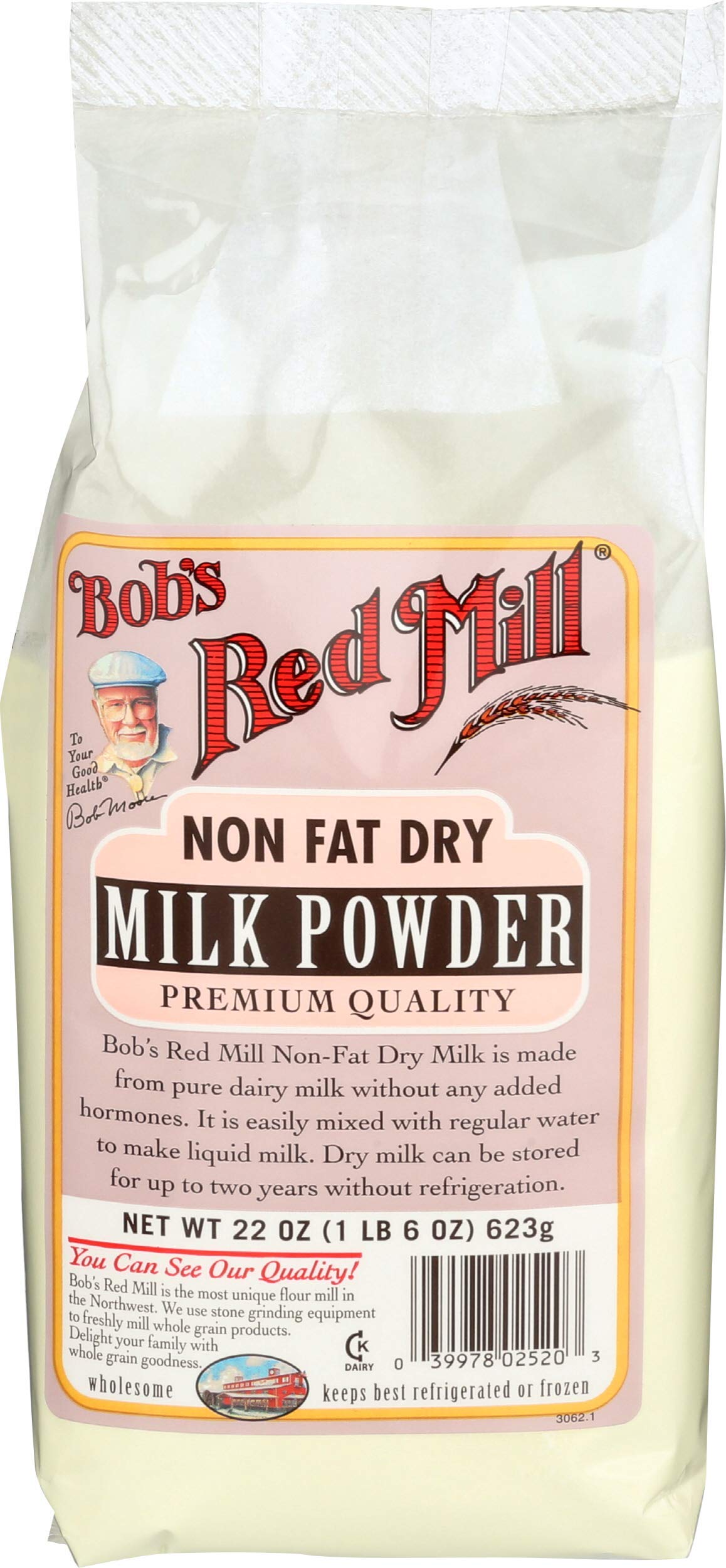Bobs Red Mill Milk Powder, 22 Ounce