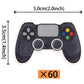 ZHUOWEISM Edible Cupcake Toppers, 60 PCS Video Game Controllers, Design 3 for Kids Birthday Party Supplies