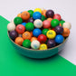 gumballs for gumball Machine - 1 Inch Large gumballs - King gumballs in Bulk - 2.5 Lb gumball Machine Refills - 140 Pcs giant gu