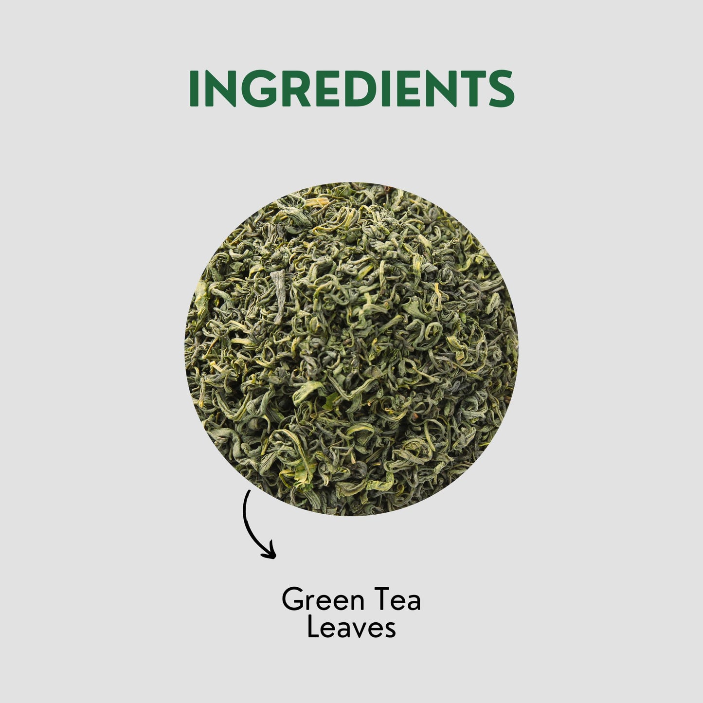 Tea Leaf & Co. Classic Green Tea Loose Leaf - 100% Organic - Low Caffeine - 50 Servings - 3.52oz/100gm