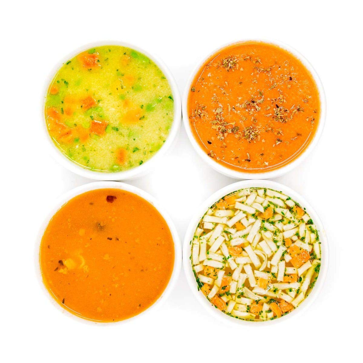 WonderSlim Protein Soup  Variety Pack  70-110 Calories  12-15g Protein  0-1.5g Fat (7ct)