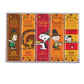 Peanuts Thanksgiving Candy Individually Wrapped Chocolate Variety Gift Box  Snoopy Gourmet Bar Snack Set  Gifts for mature-themeds and Kids  Rich Belgian Chocolate Give Thanks Consumable Gift  Kosher 1.75oz 5-Bars.