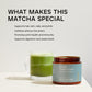 KROMA. Beauty Matcha Latte Powder, Collagen Ceremonial Grade, 7.18 Oz, 24 Servings, with Ginger & Turmeric, Adaptogenic Mushrooms