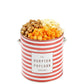 3 Flavor  1 Gallon Gourmet Popcorn Tin  Butter  Caramel & Orange Cheddar Cheese  The Hampton Popcorn & Candy Company (10.5 Oz.  1 Gallon Tin)