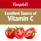 Campbells 100% Tomato Juice, 5.5 fl oz Can, Pack of 48