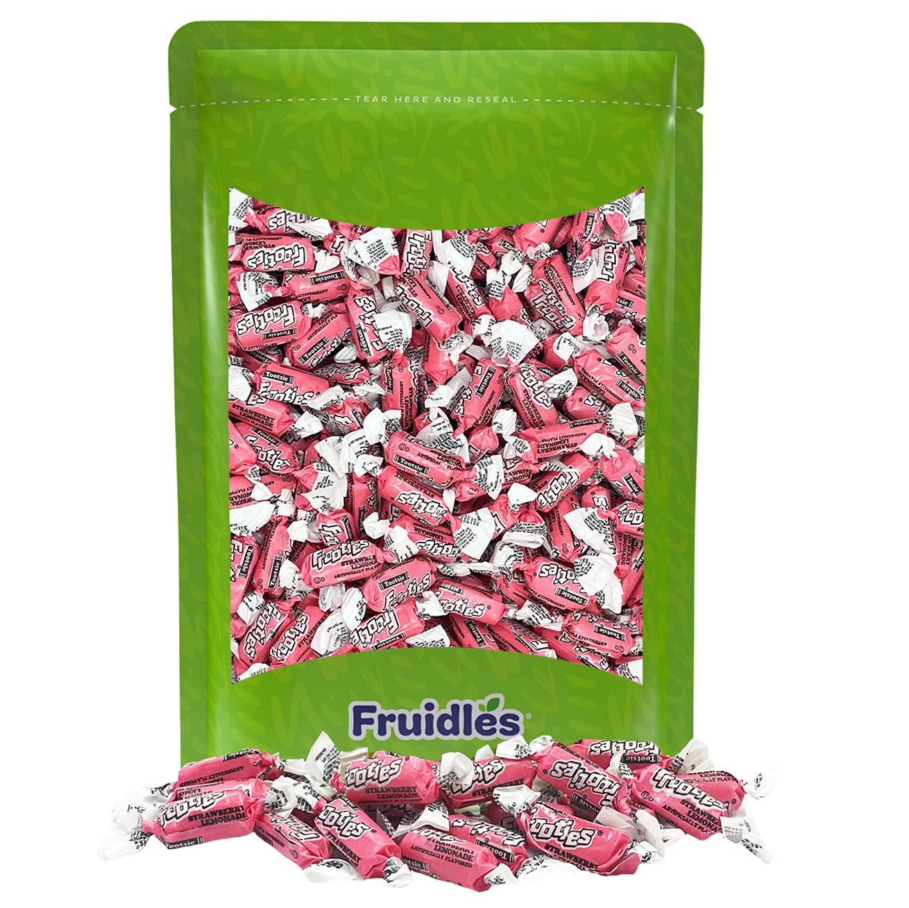 Fruidles Tootsie Roll Strawberry Lemonade Twist Midgees, Peanut-Free, Gluten-Free, Kosher, 140 Count