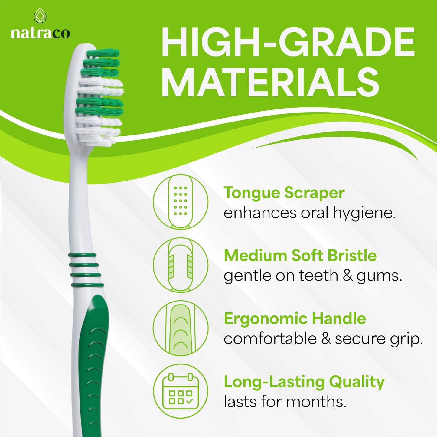 Bulk Toothbrush Pack With Covers | Premium Quality Individually Wrapped Colorful Tooth Brushes Are Perfect For Travel, Giveaways