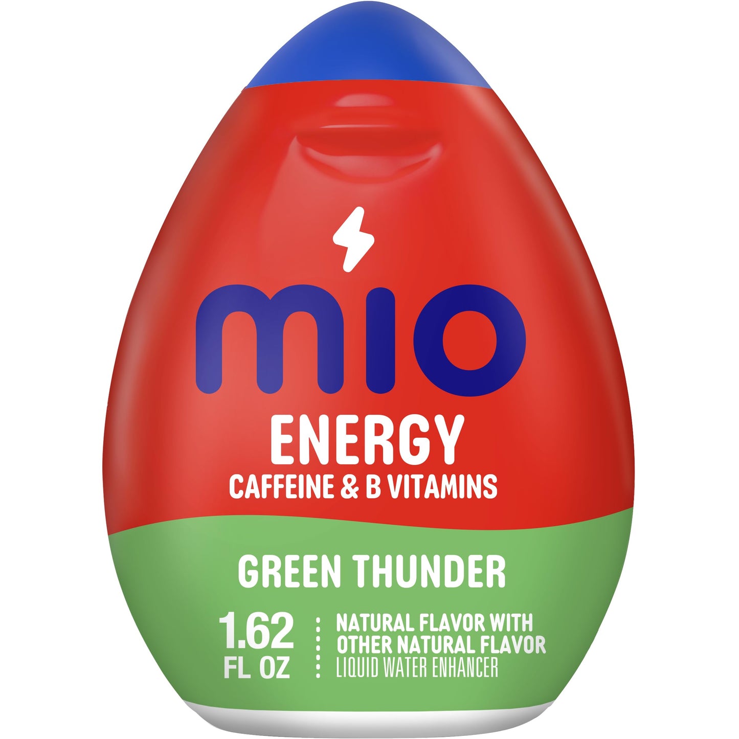 Mio Energy Green Thunder Liquid Water Enhancer, 1.62 Fl Oz, Pack of 12