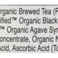 Eat The Change Just Ice Tea Organic Half Tea & Half Lemonade, Kosher, 16 Fluid Ounces (Pack Of 12)