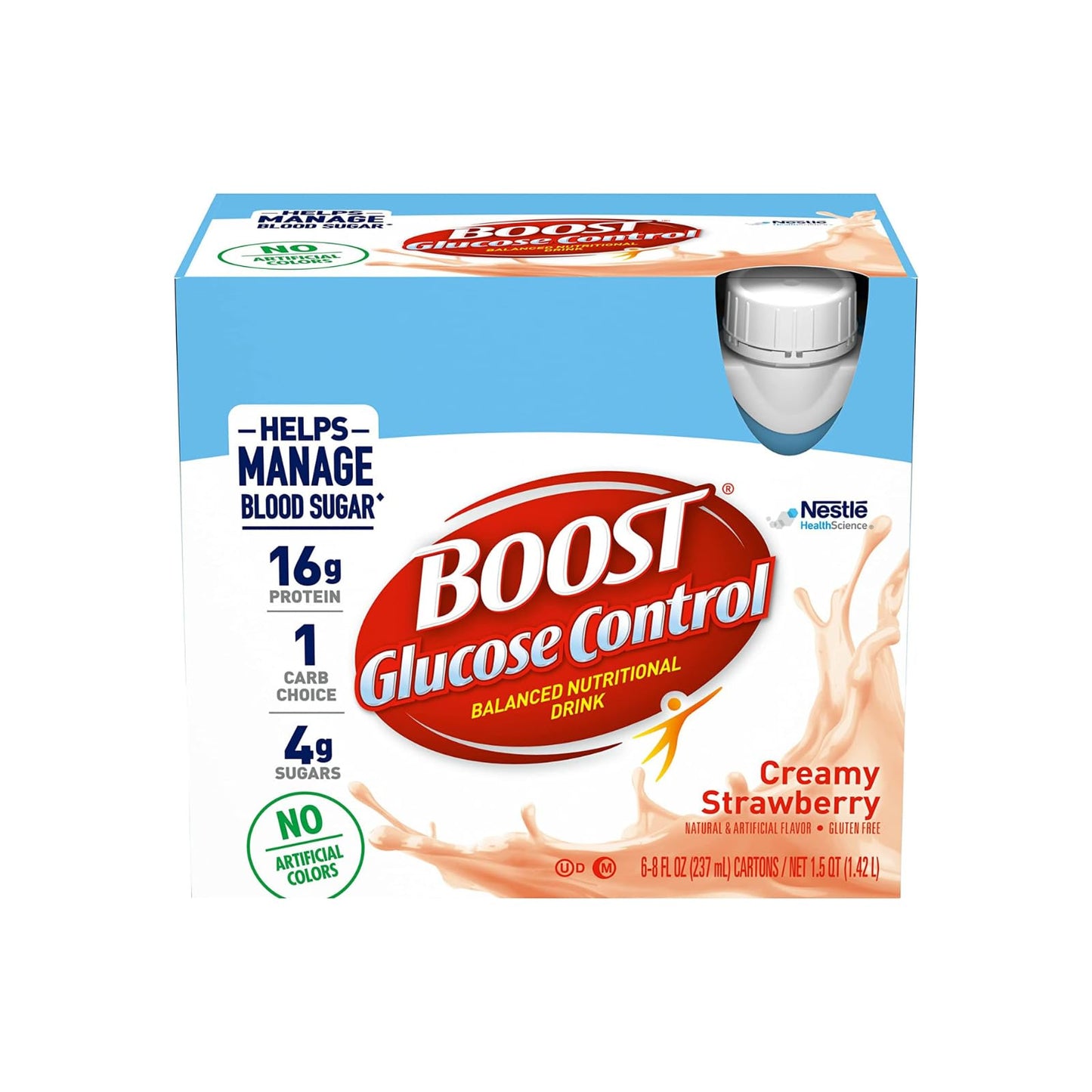 BOOST Glucose Control Nutritional Drink Variety Pack - 8 Fl Oz (Pack of 4)