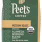 PeetS Coffee & Tea Organic Alameda Morning Blend Medium Roast Coffee  10.5 Oz