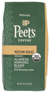 PeetS Coffee & Tea Organic Alameda Morning Blend Medium Roast Coffee  10.5 Oz