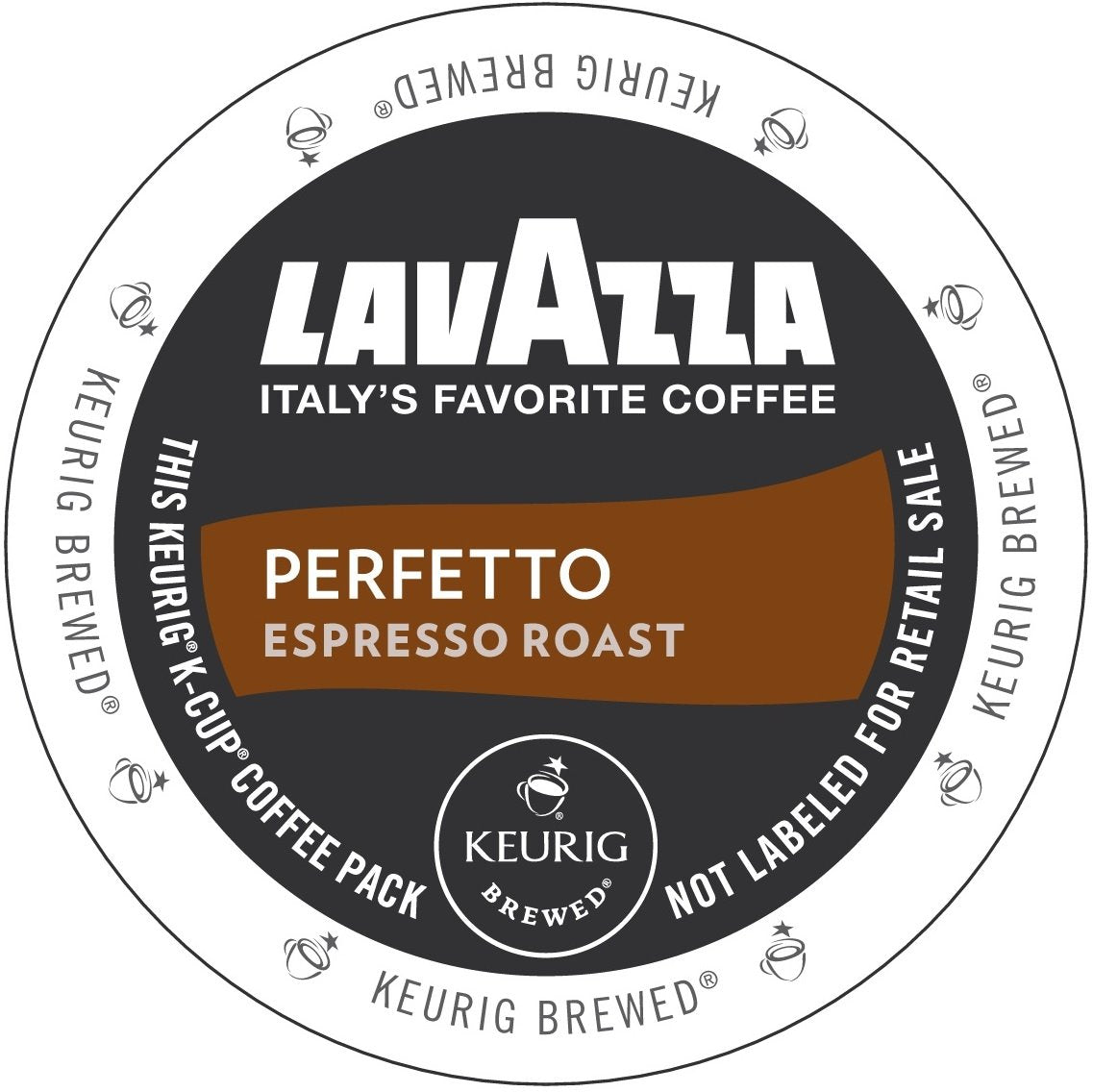 Lavazza House Blend Perfetto Keurig K-Cup Pods, Medium Roast, 100% Arabica, 44 Pods (22 Count Pack of 2)