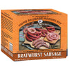 Hi Mountain Seasonings - BRATWURST Sausage Making Kit | Includes Sausage Seasoning, Cure, Natural Hog Casings, and Simple-to-Fol