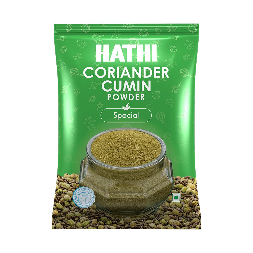 Coriander Cumin Powder 200G Jeera Dhania Powder (Mixed Powder) Perfectly Balanced Authentic Flavor Free Of Preservatives No Adde