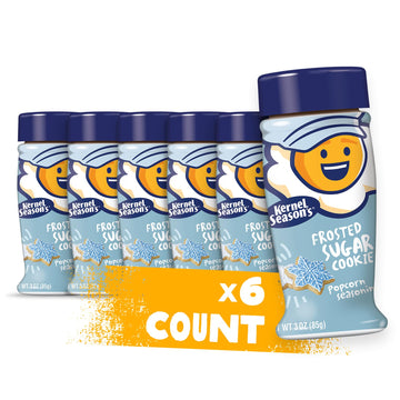 Kernel Season'S Popcorn Seasoning, Frosted Sugar Cookie, 3 Ounce (Pack Of 6)