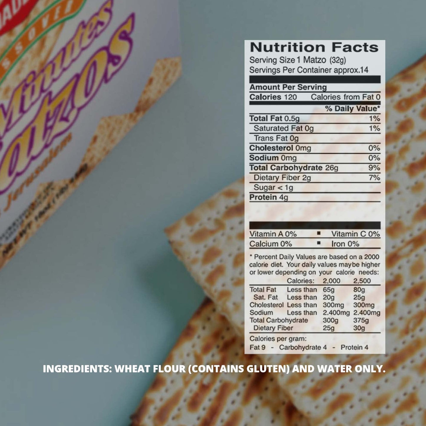 Haddar Passover Seder Matzo, Crisp & Delicious, 16 Ounce (Pack of 2), Kosher for Passover