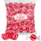 SWEETSIDE CANDY CO. Striped Cinnamon Discs, 2 lb Bag, Individually Wrapped, Bold Flavor