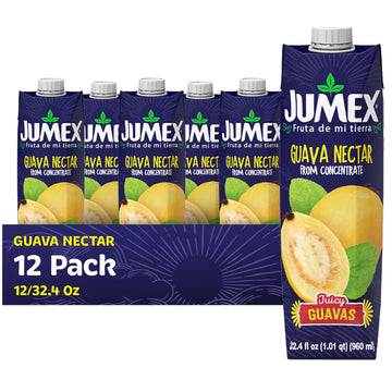Jumex Guava Nectar 32.4 Fl Oz - Pack of 12, Guava Flavor, Model 6160