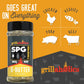 Grillaholics Twisted Spg + Butter Rub - Garlic Butter Seasoning & Spg Rub - Butter Flavored All Purpose Rub - Salt Pepper Garlic