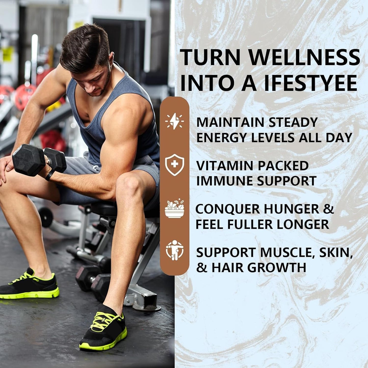 French Vanilla Protein Iced Coffee | Cold Brew with Whey Protein and Natural Vanilla Flavor | Low Carb  No Added Sugar  No Artificial Sweeteners or Flavors | 20 Servings (1pc)