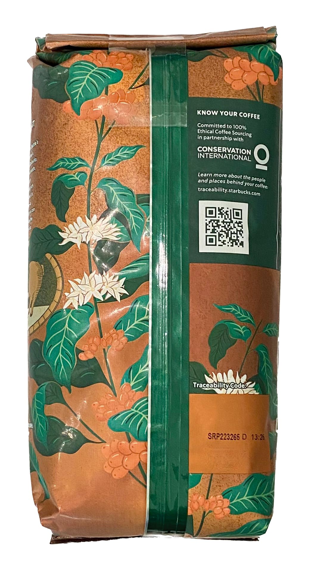 Starbucks Decaf Whole Bean Coffee, Pike Place, 16 Oz