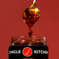 Jungle Kitchen Extra Spicy Crunchy Garlic Chili Oil Hot Chili Oil Vegan & Gluten-Free Great For Sauce & Toppings, 6Oz 3 Pack