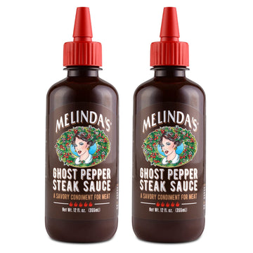 Melinda'S - Ghost Pepper Steak Sauce - 12Oz, 2Pk