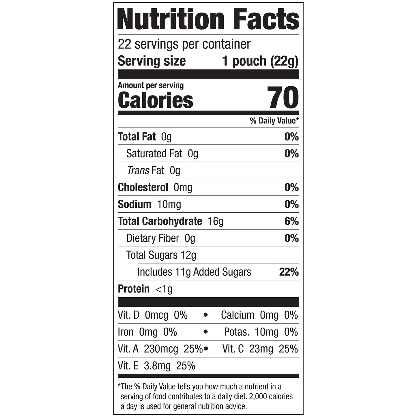 Funables Fruit Snacks, Strawberry Fruit Flavored Snacks, 0.8 Ounce Pouches (22 Count) (Pack of 2)