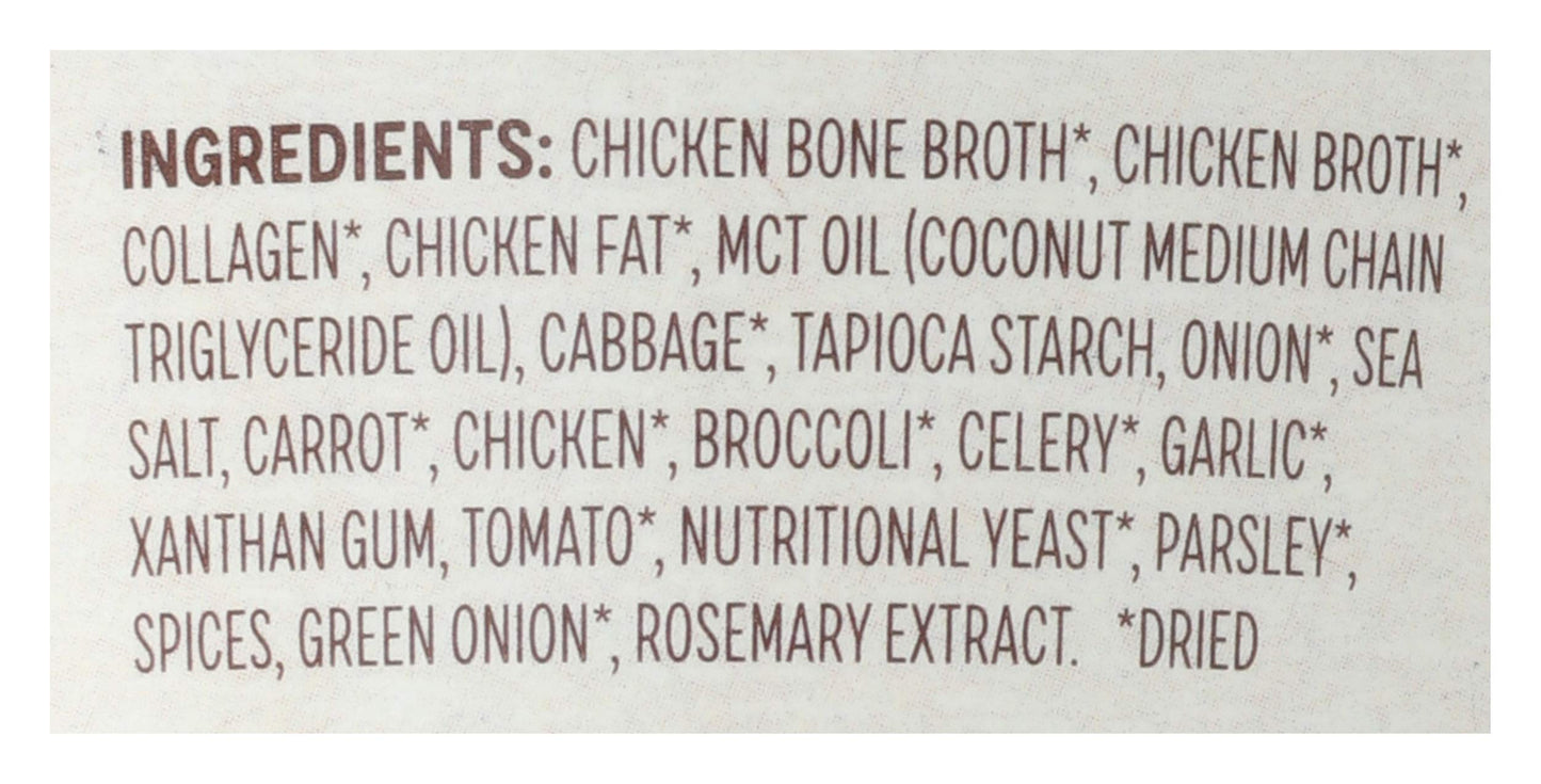 Power Provisions Chicken Vegetable Bone Broth Soup, 1.2 OZ