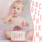 124 Pcs Acrylic Number Alphabet Cake Topper Diy Personalized Name Cupcake Toppers With A-Z Letter Custom Your Birthday Party Cak