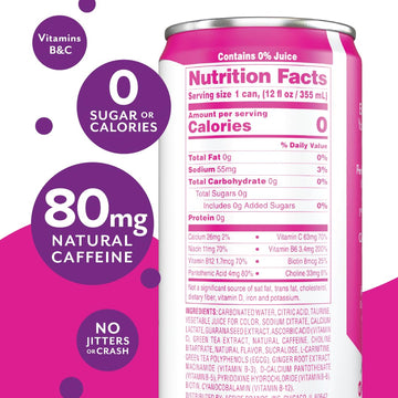 Aspire Classics Variety Pack Healthy Energy Drink, 80mg Natural Caffeine, Zero Sugar, Keto Friendly, 12 Pack