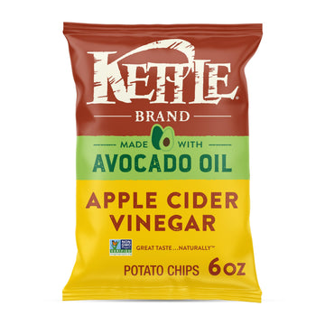Kettle Brand Made with Avocado Oil Apple Cider Vinegar Chips  6 Oz Bag
