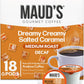 Maud's Decaf Salted Caramel Flavored Coffee Pods, 18 ct, Decaffeinated Medium Roast Flavored Coffee in Recyclable Single Serve P