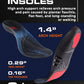 (220+Lbs) Plantar Fasciitis Strong Arch Support Insoles Inserts Men Women - Flat Feet - High Arch Insoles - Boot Work Shoe Insol