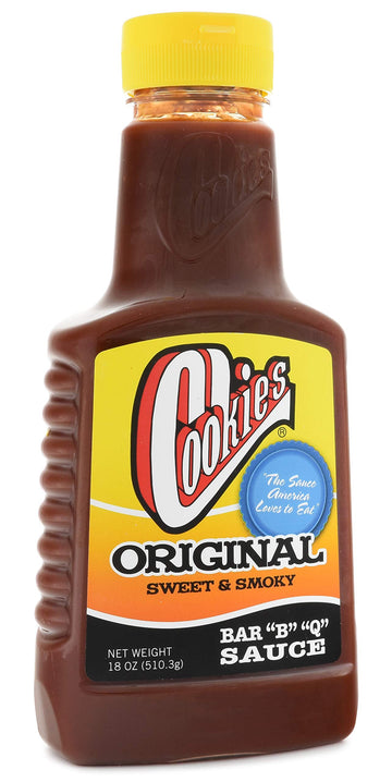 Cookies Food Products Original Sweet and Smoky BBQ Sauce, 18 Ounce, 1.12 Pound