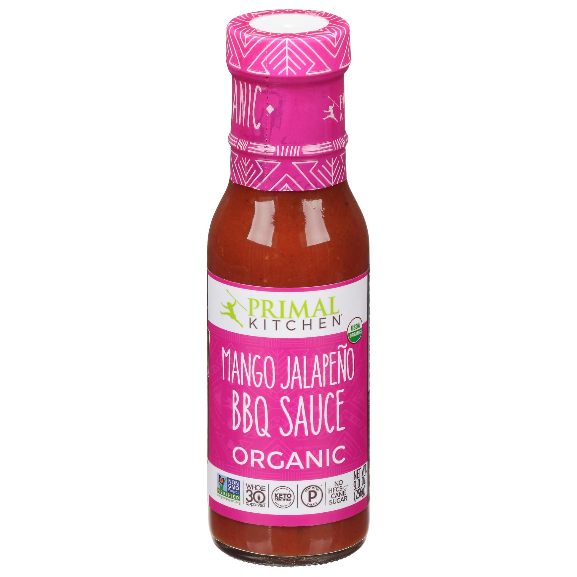 Primal Kitchen Mango Jalapeño BBQ Sauce - Sweet & Spicy Flavor - 12 oz