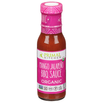 Primal Kitchen Mango Jalapeño BBQ Sauce - Sweet & Spicy Flavor - 12 oz