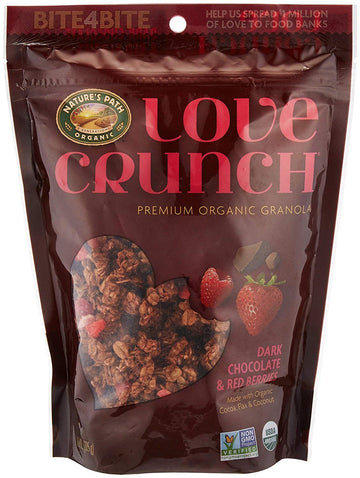 Nature's Path Love Crunch - Ark Chocolate and Red Berries - Case of 6 - 11.5 oz.
