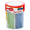 Betty Crocker 6 Color Sprinkles, Dessert Sprinkles for Cake, Cupcake, Cookie Decorating, Baking, Green, Blue, and White Blends 6