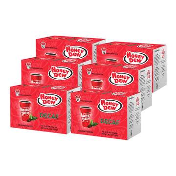 Honey Dew - Decaf Gourmet Coffee, Jolt-Free Medium Roast Donut Shop Coffee Favorite, Compatible With Keurig Coffee Maker, 1 Coun