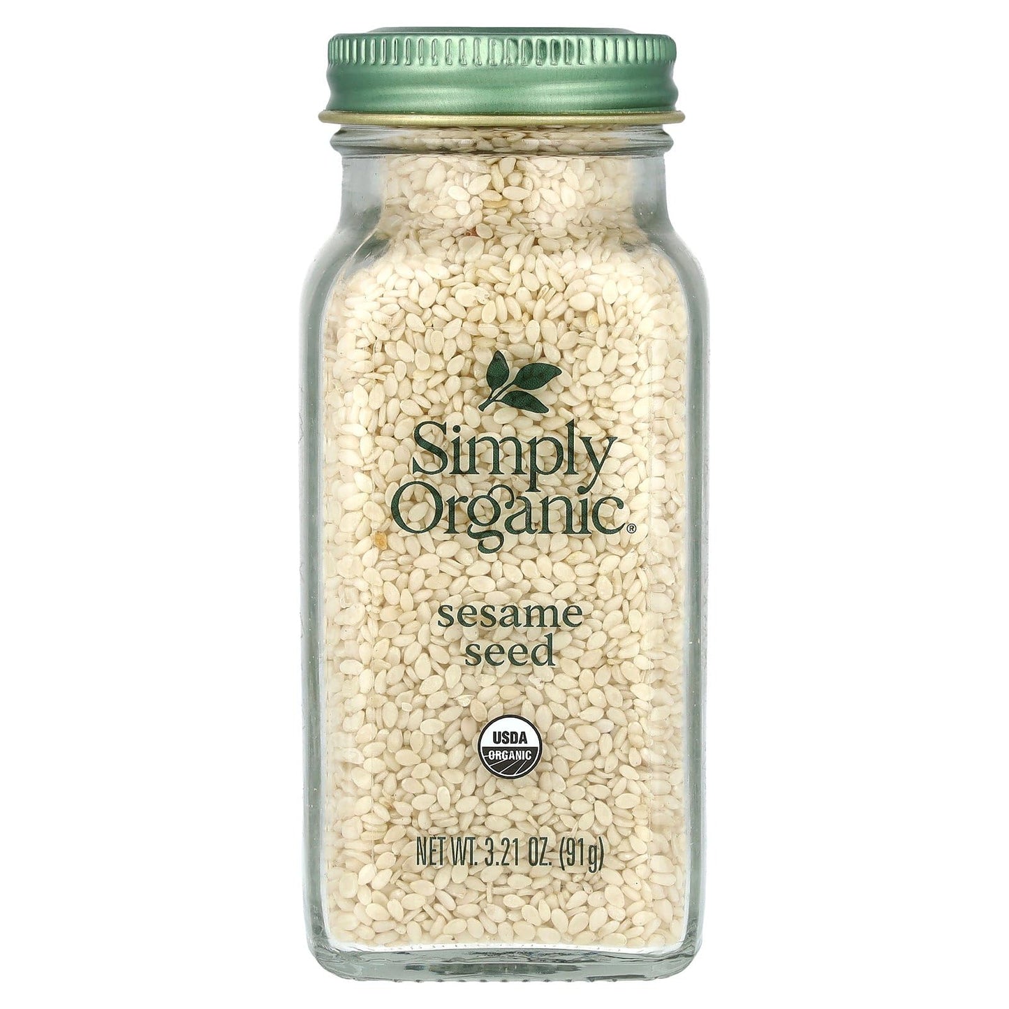 Simply Organic Whole Sesame Seed, Certified Organic | 3.7 Oz | Sesamum Indicum L.
