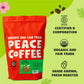 Peace Coffee Colombia Single Origin Coffee | 5 Lb Whole Bean Medium Roast | Organic Fair Trade | Smooth, Crisp Flavor | Shade Gr