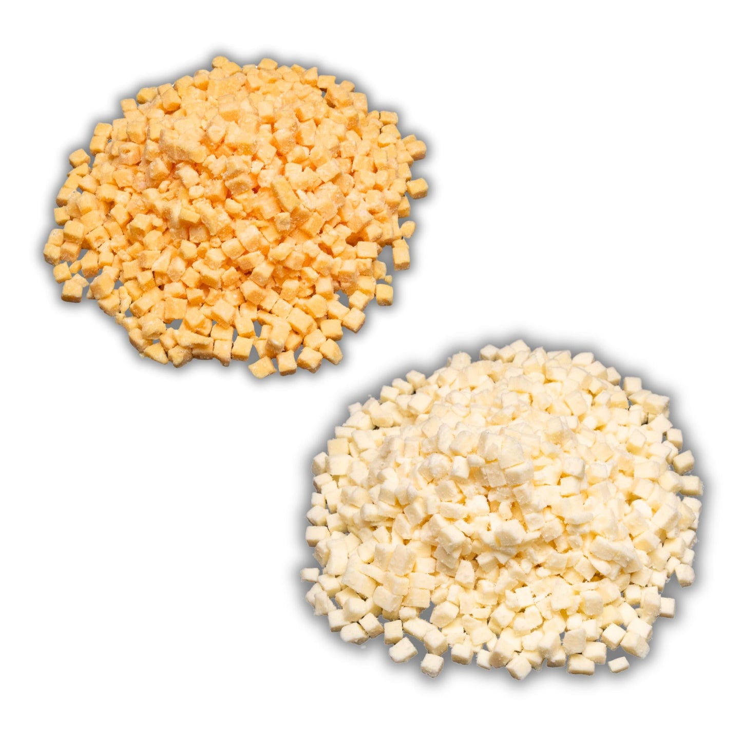 BEARDED BUTCHER HIGH-TEMP CHEESE, Cheddar & Swiss, 2.5 lb Bags, Pack of 2, Shelf-Stable, Ideal for Sausages and Burg