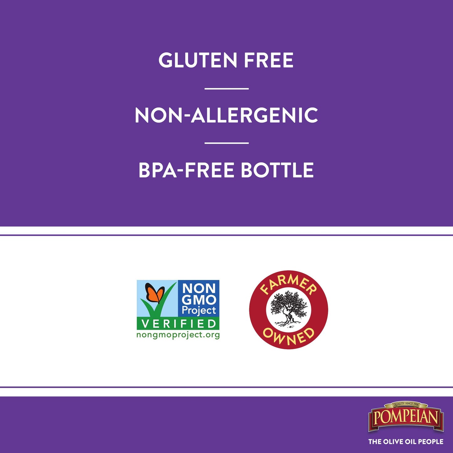 Pompeian Gourmet Balsamic Rosé Vinegar, Perfect For Salad Dressings, Marinades, Drizzling & Vegetables, Naturally Gluten-Free, 16 Fl Oz