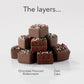 The Swiss Colony Happy Holidays Petits Fours Cakes - Gourmet Cake Assortment with Chocolate, Layer Cakes, and Jam - Christmas De