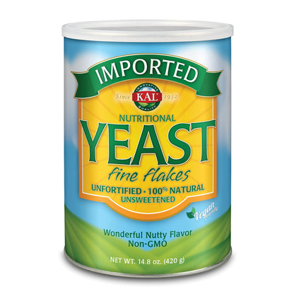 KAL Imported Yeast Flakes, 14.8 Ounce