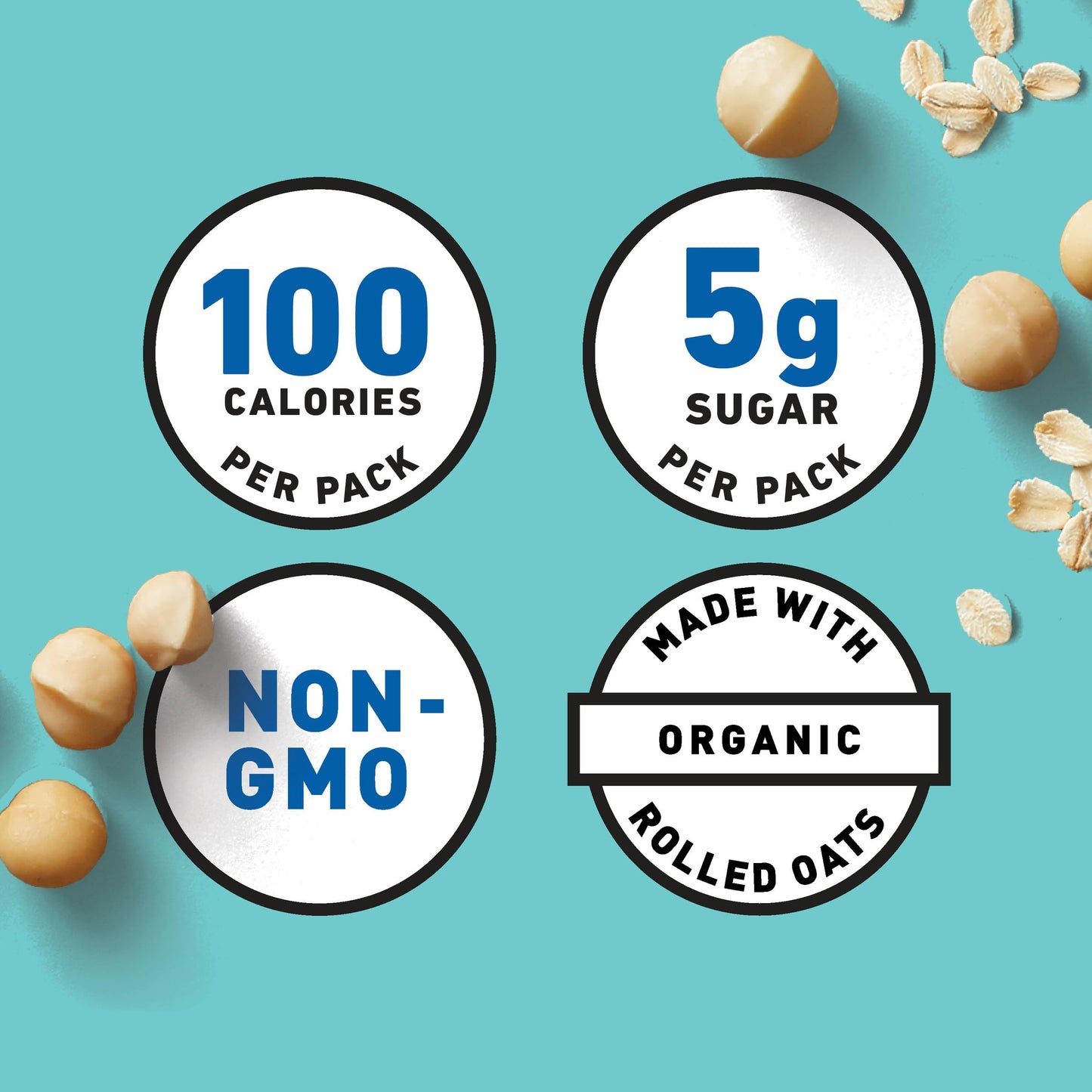 Clif Bar Thins - White Chocolate Macadamia Nut Flavor - Crispy Snack Bars - Made With Organic Oats - Non-Gmo - Plant-Based - 100